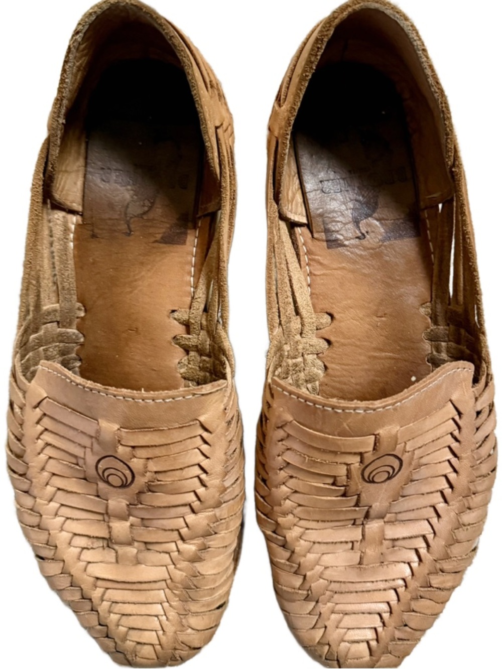 Brother Vellies Summer Huarache in Whiskey - Picture 2 of 6